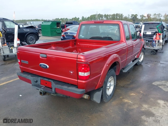 2010 Ford Ranger XL with VIN 1FTKR1EE6APA15104, listed as a IAAI auction lot 40680910 with 60,137 mi miles. Bid and sale history available at carsss.com. Image 4.