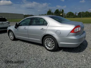 2009 Mercury Milan Premier with VIN 3MEHM081X9R628373, listed as a Copart auction lot 56166035 with 100,892 mi miles and Salvage title. Bid and sale history available at DreamBid. Image 2.