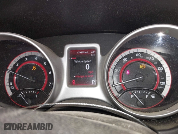2014 Dodge Journey American Value Pkg with VIN 3C4PDCAB1ET153064, listed as a IAAI auction lot 41254848 with 179,905 mi miles. Bid and sale history available at carsss.com. Image 7.