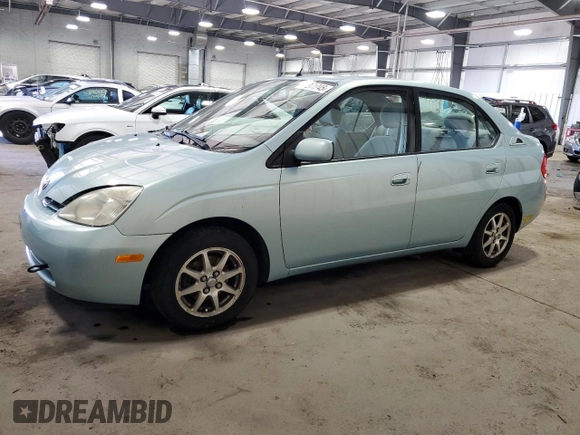 2002 Toyota Prius with VIN JT2BK18U920050200, listed as a Copart auction lot 47281945 with 98,632 mi miles and Salvage Title. Bid and sale history available at carsss.com. Image 1.