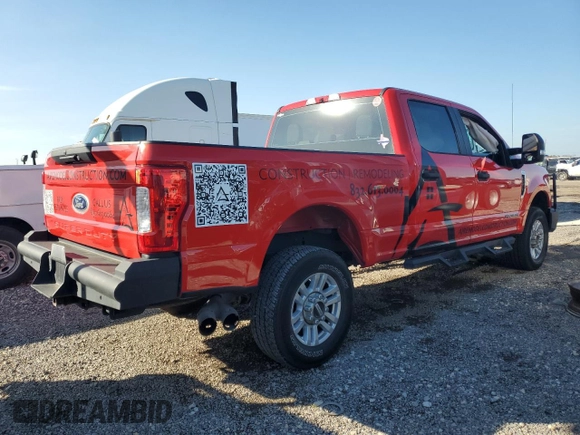 2017 Ford Super Duty F-250 SRW Lariat with VIN 1FT7W2BT5HEF48638, listed as a Copart auction lot 45609295 with 145,510 mi miles and Salvage Title. Bid and sale history available at carsss.com. Image 4.