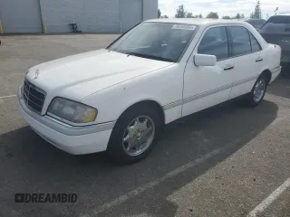 1994 Mercedes-Benz C with VIN WDBHA28E7RF076660, listed as a Copart auction lot 78290564 with 169,050 mi miles and Clean Title. Bid and sale history available at carsss.com. Image 1.