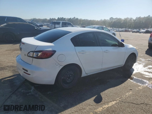 2013 Mazda 3 i SV with VIN JM1BL1TF6D1833971, listed as a Copart auction lot 49429515 with Not Provided miles and Salvage Title. Bid and sale history available at DreamBid. Image 3.