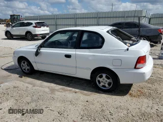 2002 Hyundai Accent GL with VIN KMHCG35C82U230535, listed as a Copart auction lot 77709454 with 116,200 mi miles and Non Repairable. Bid and sale history available at carsss.com. Image 2.