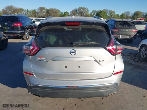 2016 Nissan Murano S with VIN 5N1AZ2MG9GN107067, listed as a IAAI auction lot 41832588 with 119,187 mi miles. Bid and sale history available at carsss.com. Image 17.