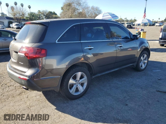 2012 Acura MDX Tech/Entertainment Pkg with VIN 2HNYD2H4XCH534935, listed as a Copart auction lot 41711575 with 169,652 mi miles and Clean Title. Bid and sale history available at carsss.com. Image 3.