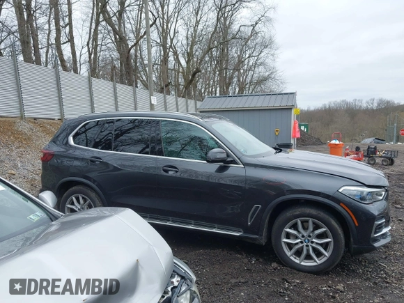 2023 BMW X5 xDrive40i with VIN 5UXCR6C07P9N61205, listed as a IAAI auction lot 42010313 with 34,127 mi miles. Bid and sale history available at carsss.com. Image 14.