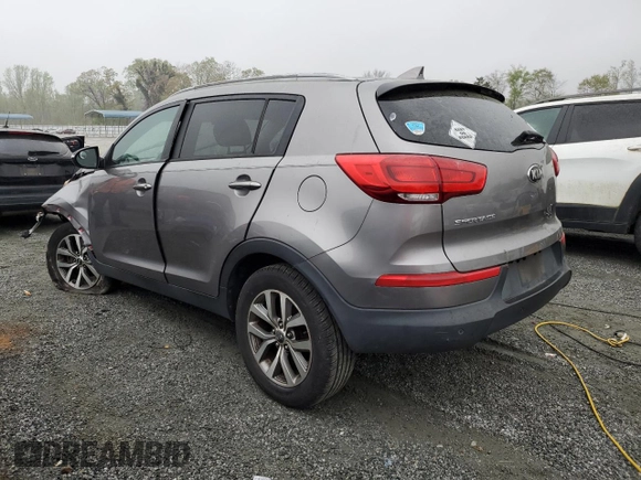 2014 Kia Sportage LX with VIN KNDPB3AC7E7658139, listed as a Copart auction lot 51531325 with 146,361 mi miles and Salvage Title. Bid and sale history available at carsss.com. Image 2.