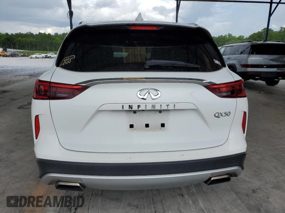 2019 Infiniti QX50 Luxe с VIN 3PCAJ5M13KF108943, выставлен на аукционе Copart как лот 56551695 с пробегом 104 381 миль миль и Списание • Salvage title. История ставок и продаж доступна на DreamBid. Изображение 6.