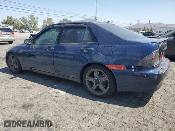 2004 Lexus IS 300/350 with VIN JTHBD192X40082167, listed as a Copart auction lot 55100765 with 192,214 mi miles and Clean Title. Bid and sale history available at carsss.com. Image 2.