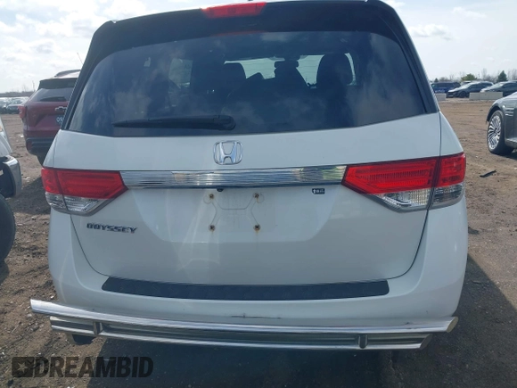 2014 Honda Odyssey EX-L with VIN 5FNRL5H63EB136541, listed as a IAAI auction lot 41866320 with 148,696 mi miles and . Bid and sale history available at DreamBid. Image 17.