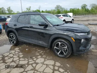 2021 Chevrolet TrailBlazer RS with VIN KL79MTSL3MB052606, listed as a Copart auction lot 53297584 with 55,204 mi miles and . Bid and sale history available at DreamBid. Image 4.