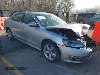 2015 Volkswagen Passat Limited Edition with VIN 1VWAS7A37FC091112, listed as a IAAI auction lot 41877632 with 53,056 mi miles and . Bid and sale history available at DreamBid. Image 1.