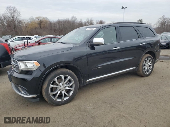 2017 Dodge Durango Citadel with VIN 1C4RDJEGXHC823407, listed as a Copart auction lot 47785995 with 180,799 mi miles and Clean Title. Bid and sale history available at carsss.com. Image 1.