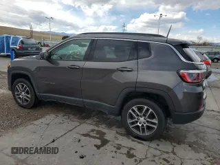 2017 Jeep Compass Latitude with VIN 3C4NJDBB4HT646245, listed as a Copart auction lot 49741915 with 106,710 mi miles and Salvage Title. Bid and sale history available at carsss.com. Image 2.