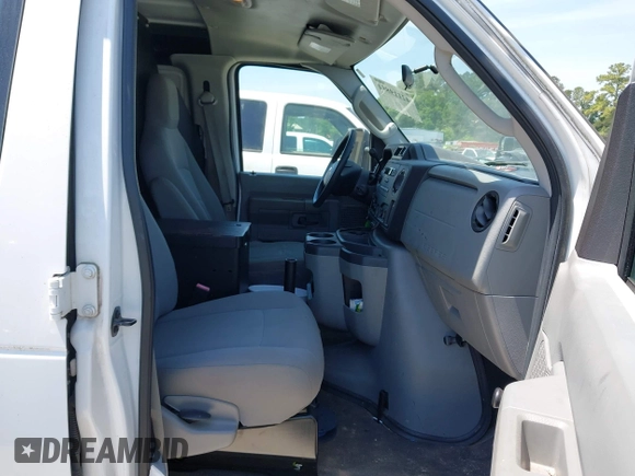 2012 Ford Econoline Cargo Commercial with VIN 1FTNE1EWXCDA09215, listed as a IAAI auction lot 42119854 with 141,625 mi miles and . Bid and sale history available at DreamBid. Image 5.