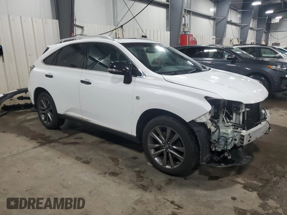 2015 Lexus RX 350 with VIN 2T2BK1BA7FC290987, listed as a Copart auction lot 59921215 with 139,520 mi miles and Salvage title. Bid and sale history available at DreamBid. Image 4.