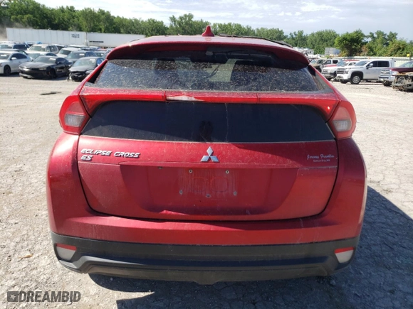 2020 Mitsubishi Eclipse Cross ES with VIN JA4AS3AAXLZ022766, listed as a Copart auction lot 57765774 with 156,059 mi miles and Salvage Title. Bid and sale history available at carsss.com. Image 6.