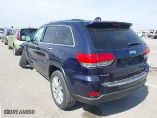 2017 Jeep Grand Cherokee Limited with VIN 1C4RJFBGXHC789995, listed as a IAAI auction lot 41805454 with 35,122 mi miles. Bid and sale history available at carsss.com. Image 3.