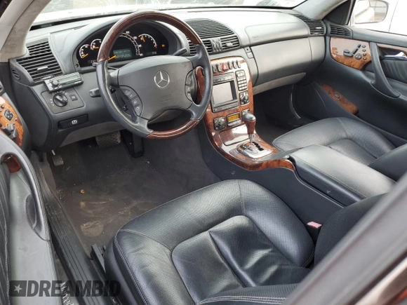 2002 Mercedes-Benz CL 500/600 с VIN WDBPJ78J32A026038, выставлен на аукционе Copart как лот 44579075 с пробегом 59 919 миль миль и Чистый • Clean title. История ставок и продаж доступна на DreamBid. Изображение 8.