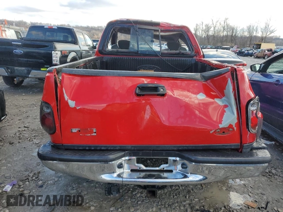 2001 Ford F-150 XL with VIN 2FTRX08L11CA47291, listed as a Copart auction lot 83753584 with Not provided miles and Salvage title. Bid and sale history available at DreamBid. Image 6.