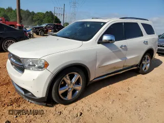 2012 Dodge Durango Citadel with VIN 1C4RDHEG6CC275696, listed as a Copart auction lot 54186635 with 147,764 mi miles and Salvage title. Bid and sale history available at DreamBid. Image 1.