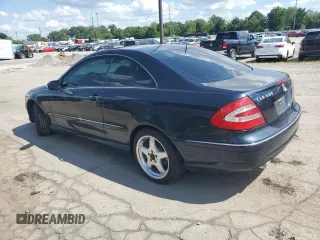 2004 Mercedes-Benz CLK 500 with VIN WDBTJ75J44F095359, listed as a Copart auction lot 63220175 with 140,232 mi miles and Clean title. Bid and sale history available at DreamBid. Image 2.