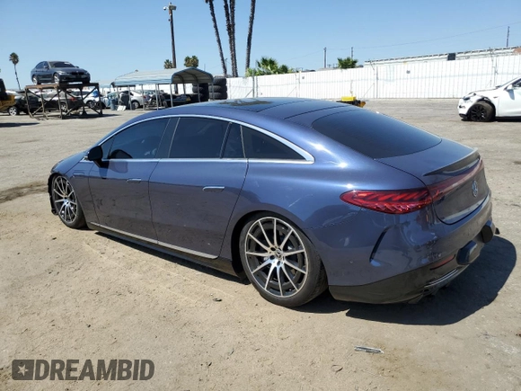 2023 Mercedes-Benz EQS with VIN W1KCG4EB5PA037372, listed as a Copart auction lot 69892454 with 8,756 mi miles and Salvage Title. Bid and sale history available at carsss.com. Image 2.