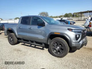 2024 GMC Canyon 2WD Elevation with VIN 1GTP5BEK1R1105112, listed as a Copart auction lot 46897765 with 19,334 mi miles and Salvage Title. Bid and sale history available at carsss.com. Image 4.
