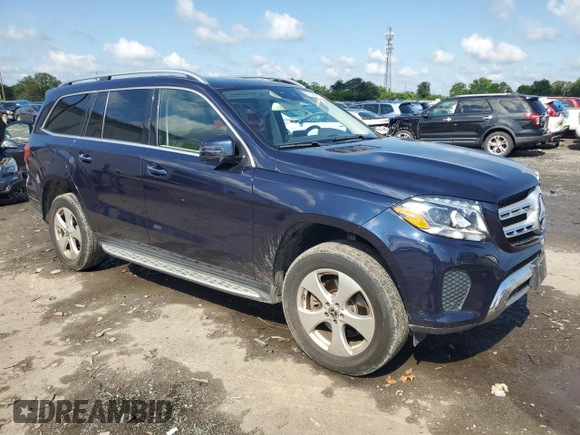 2017 Mercedes-Benz GLS 450 z VIN 4JGDF6EE6HA983517, wystawiony jako Copart lot #58035615 z przebiegiem 89 565 mil mil oraz Szkoda całkowita • Salvage title. Historia ofert i sprzedaży dostępna na DreamBid. Obrazek 4.