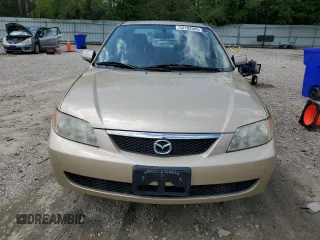 2001 Mazda Protege LX with VIN JM1BJ225810473897, listed as a Copart auction lot 52192045 with 145,839 mi miles and Salvage Title. Bid and sale history available at carsss.com. Image 5.