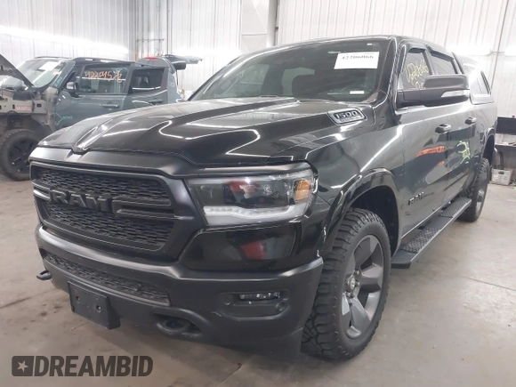 2020 Ram 1500 Big Horn with VIN 1C6SRFFT8LN308129, listed as a IAAI auction lot 42206066 with 38,394 mi miles and . Bid and sale history available at DreamBid. Image 18.