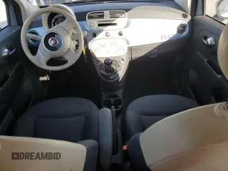 2013 FIAT 500 Pop с VIN 3C3CFFAR4DT560161, выставлен на аукционе Copart как лот 52054645 с пробегом 66 870 миль миль и Чистый • Clean title. История ставок и продаж доступна на DreamBid. Изображение 8.