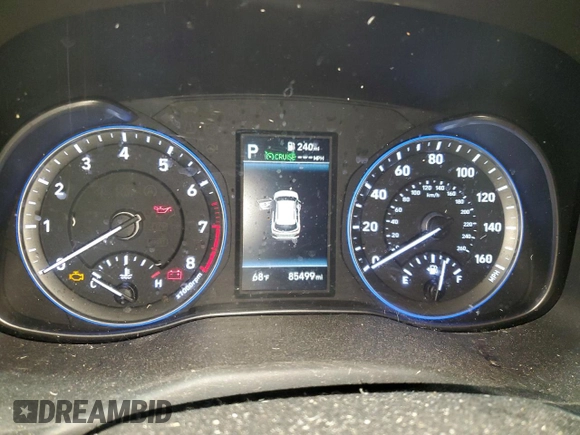 2021 Hyundai Kona SE z VIN KM8K12AA5MU691612, wystawiony jako Copart lot #56433625 z przebiegiem 85 499 mil mil oraz Szkoda całkowita • Salvage title. Historia ofert i sprzedaży dostępna na DreamBid. Obrazek 9.