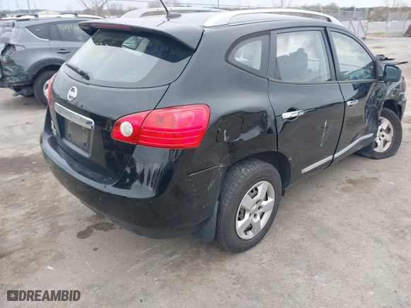 2015 Nissan Rogue Select S with VIN JN8AS5MT6FW153265, listed as a IAAI auction lot 41933361 with 137,560 mi miles. Bid and sale history available at carsss.com. Image 4.
