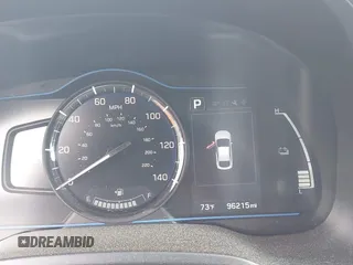 2017 Hyundai Ioniq Blue with VIN KMHC65LC2HU048243, listed as a IAAI auction lot 41945177 with 96,215 mi miles and . Bid and sale history available at DreamBid. Image 15.