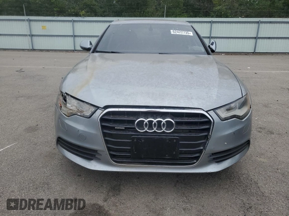 2013 Audi A6 Premium with VIN WAUFFAFC7DN022387, listed as a Copart auction lot 62422735 with 163,386 mi miles and Clean title. Bid and sale history available at DreamBid. Image 5.