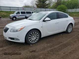2011 Buick Regal CXL Turbo TO2 z VIN W04GW5EV4B1096589, wystawiony jako Copart lot #54178855 z przebiegiem 133 192 mil mil oraz Czysty tytuł • Clean title. Historia ofert i sprzedaży dostępna na DreamBid. Obrazek 1.