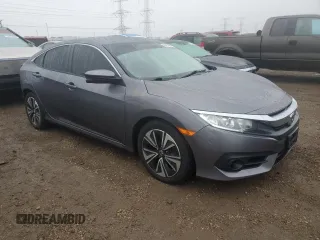 2017 Honda Civic Sedan EX-L with VIN 19XFC1F74HE003563, listed as a Copart auction lot 86377304 with 132,571 mi miles and Salvage Title. Bid and sale history available at carsss.com. Image 4.