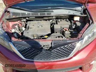 2014 Toyota Sienna SE with VIN 5TDXK3DC2ES518694, listed as a Copart auction lot 45270805 with 170,824 mi miles and Salvage Title. Bid and sale history available at DreamBid. Image 12.