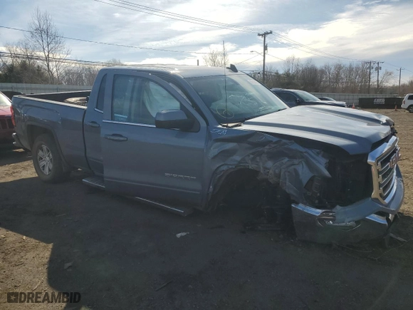 2016 GMC Sierra 1500 SLE with VIN 1GTV2MEC3GZ274955, listed as a Copart auction lot 50700485 with 0 mi miles and Salvage Title. Bid and sale history available at carsss.com. Image 4.
