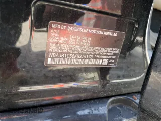 2019 BMW 5 Series 530e xDrive with VIN WBAJB1C56KB375178, listed as a Copart auction lot 46592325 with 114,419 mi miles and Salvage title. Bid and sale history available at DreamBid. Image 14.