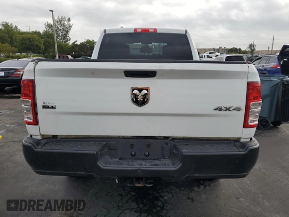 2024 Ram 2500 Tradesman with VIN 3C6UR5CL2RG325226, listed as a Copart auction lot 49188595 with 13,908 mi miles and Salvage Title. Bid and sale history available at carsss.com. Image 6.