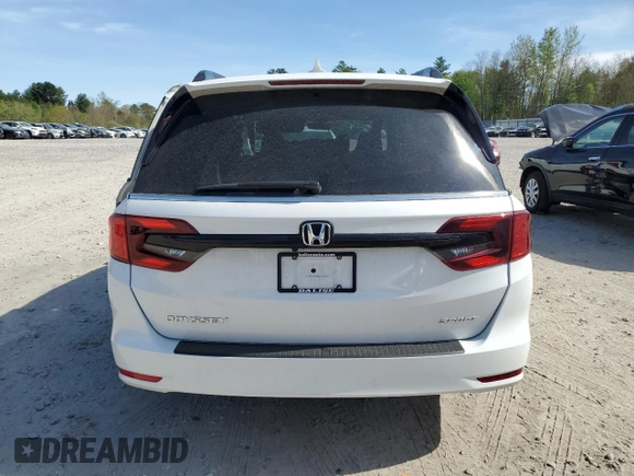 2023 Honda Odyssey Sport z VIN 5FNRL6H70PB026578, wystawiony jako Copart lot #55474055 z przebiegiem 14 113 mil mil oraz Szkoda całkowita • Salvage title. Historia ofert i sprzedaży dostępna na DreamBid. Obrazek 6.