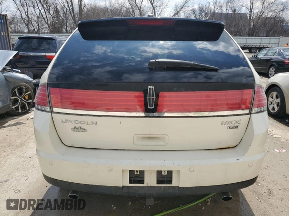 2007 Lincoln MKX with VIN 2LMDU88C07BJ19596, listed as a Copart auction lot 52632455 with 144,370 mi miles and Clean Title. Bid and sale history available at carsss.com. Image 6.