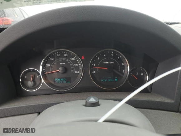 2007 Jeep Grand Cherokee Laredo with VIN 1J8HR48P27C525645, listed as a Copart auction lot 48421375 with 195,910 mi miles and Salvage Title. Bid and sale history available at carsss.com. Image 9.