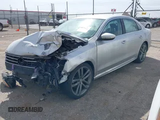 2017 Volkswagen Passat R-Line w/Comfort Pkg with VIN 1VWDT7A36HC044585, listed as a IAAI auction lot 41888249 with 84,468 mi miles. Bid and sale history available at carsss.com. Image 2.