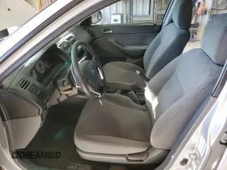 2002 Honda Civic LX with VIN 1HGES15562L047000, listed as a Copart auction lot 46567405 with 224,963 mi miles and Salvage Title. Bid and sale history available at DreamBid. Image 7.