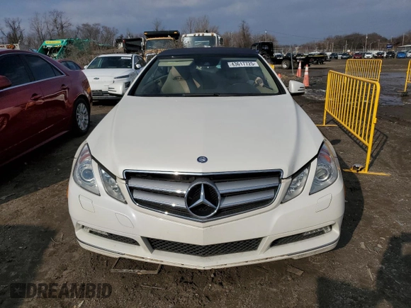 2011 Mercedes-Benz E-Class E 350 with VIN WDDKK5GF3BF097940, listed as a Copart auction lot 43617725 with 54,912 mi miles and Salvage Title. Bid and sale history available at carsss.com. Image 5.