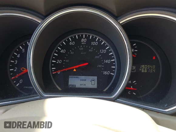 2013 Nissan Murano LE with VIN JN8AZ1MU7DW210986, listed as a IAAI auction lot 42056263 with 190,948 mi miles and . Bid and sale history available at DreamBid. Image 7.